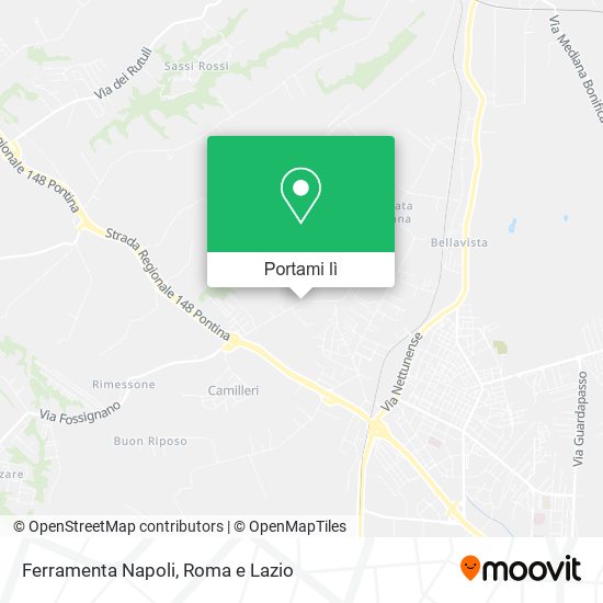 Mappa Ferramenta Napoli