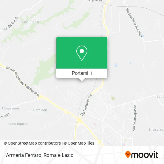 Mappa Armeria Ferraro