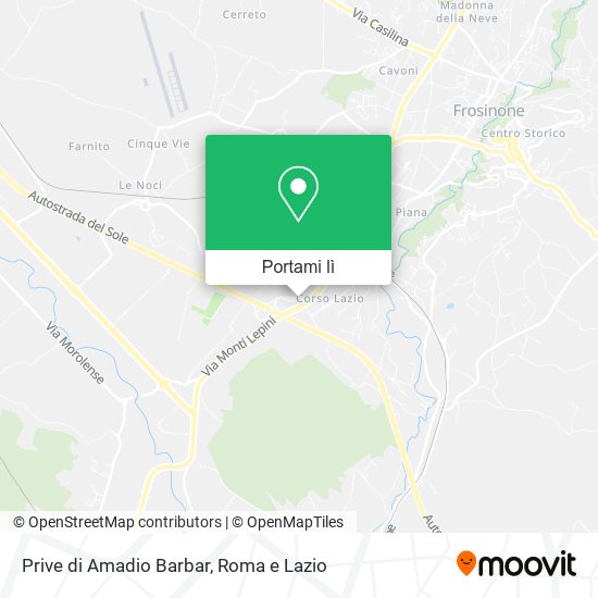 Mappa Prive di Amadio Barbar