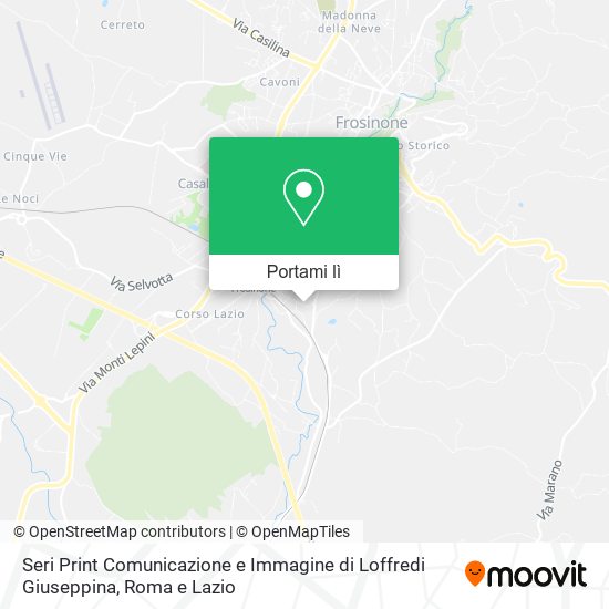 Mappa Seri Print Comunicazione e Immagine di Loffredi Giuseppina