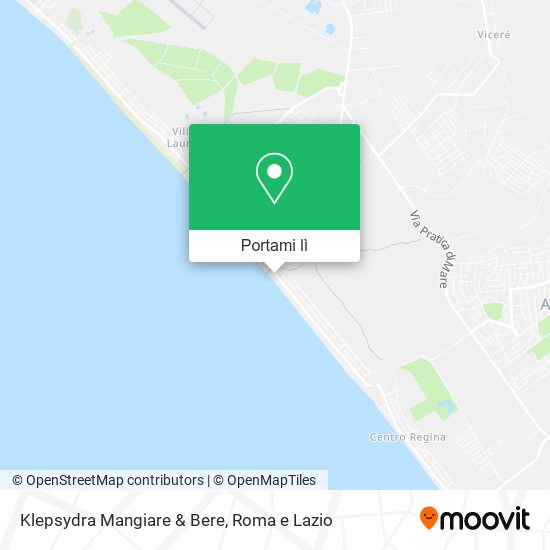 Mappa Klepsydra Mangiare & Bere