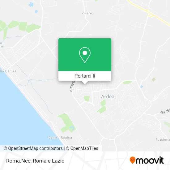 Mappa Roma.Ncc