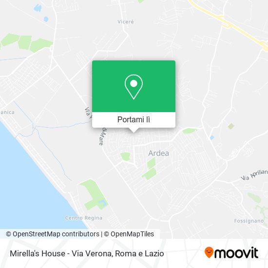 Mappa Mirella's House - Via Verona