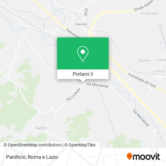 Mappa Panificio