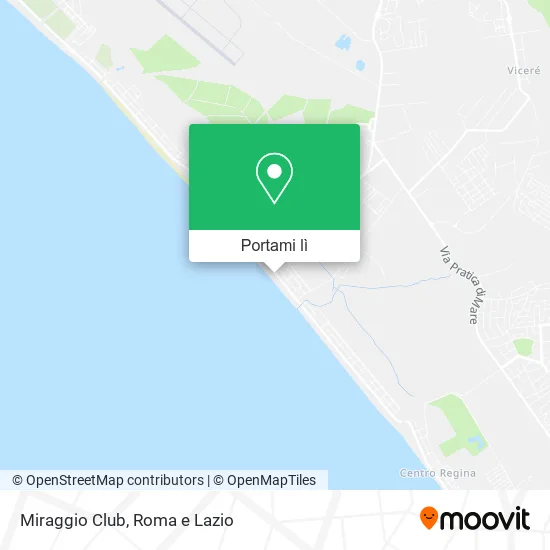 Mappa Miraggio Club
