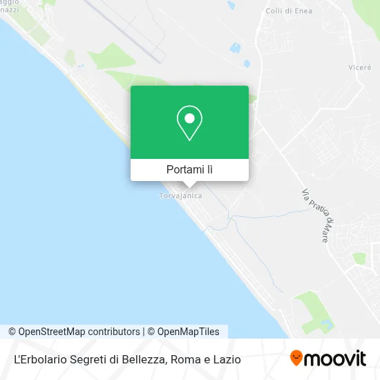 Mappa L'Erbolario Segreti di Bellezza