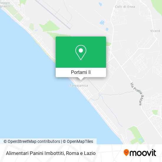 Mappa Alimentari Panini Imbottiti