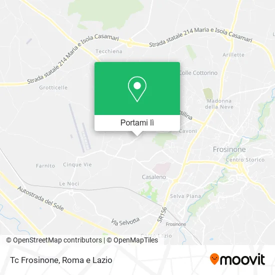 Mappa Tc Frosinone
