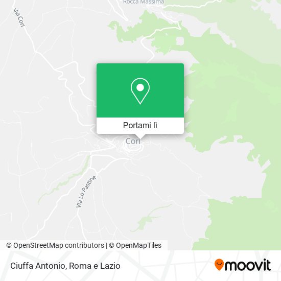 Mappa Ciuffa Antonio