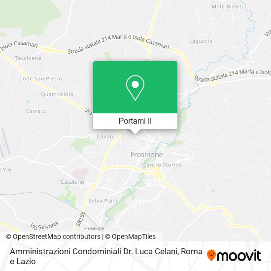 Mappa Amministrazioni Condominiali Dr. Luca Celani