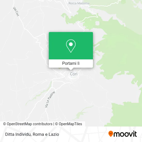 Mappa Ditta Individu