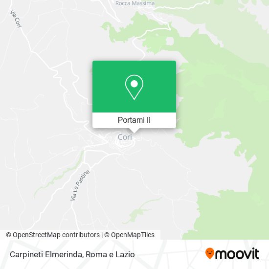 Mappa Carpineti Elmerinda
