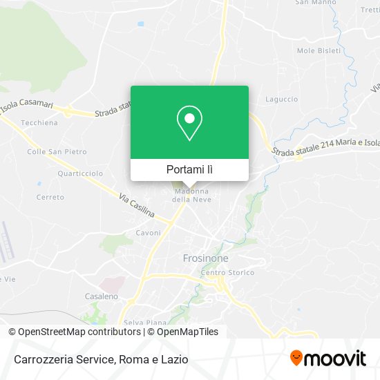 Mappa Carrozzeria Service