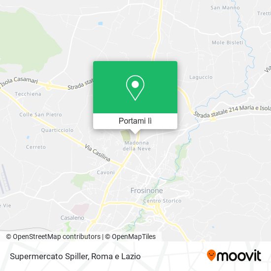 Mappa Supermercato Spiller