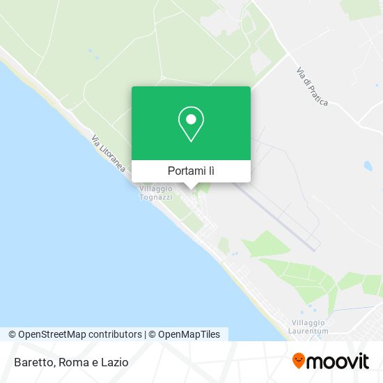 Mappa Baretto