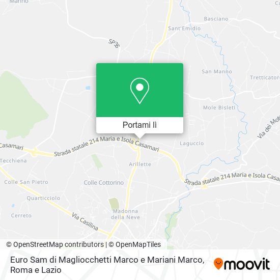 Mappa Euro Sam di Magliocchetti Marco e Mariani Marco