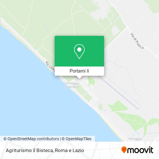 Mappa Agriturismo il Bisteca