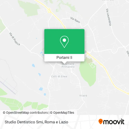 Mappa Studio Dentistico Smi