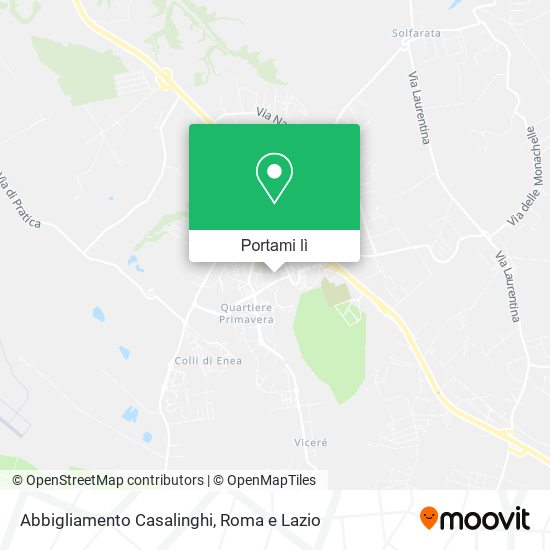 Mappa Abbigliamento Casalinghi