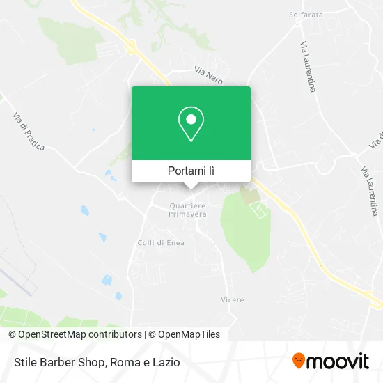 Mappa Stile Barber Shop