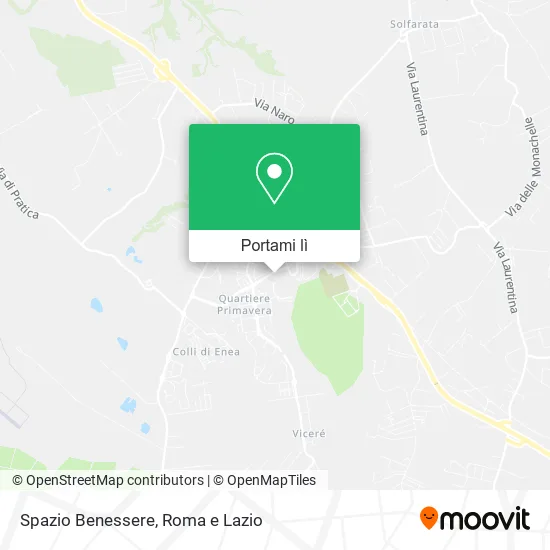 Mappa Spazio Benessere