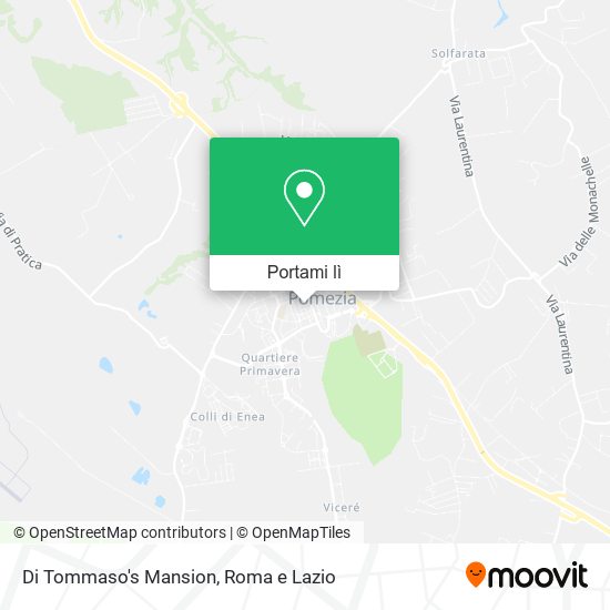 Mappa Di Tommaso's Mansion