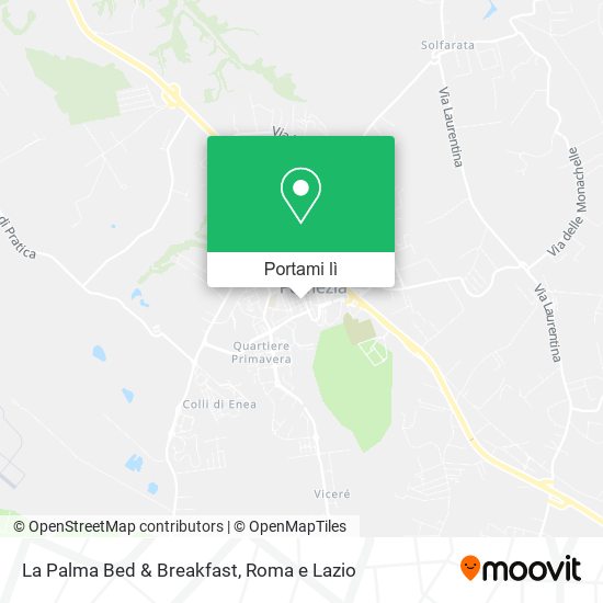 Mappa La Palma Bed & Breakfast