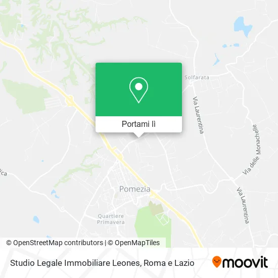 Mappa Studio Legale Immobiliare Leones