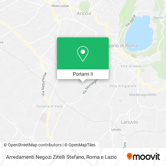 Mappa Arredamenti Negozi Zitelli Stefano