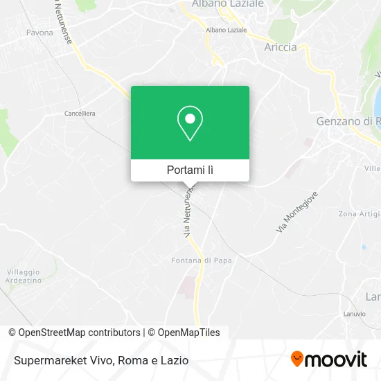 Mappa Supermareket Vivo