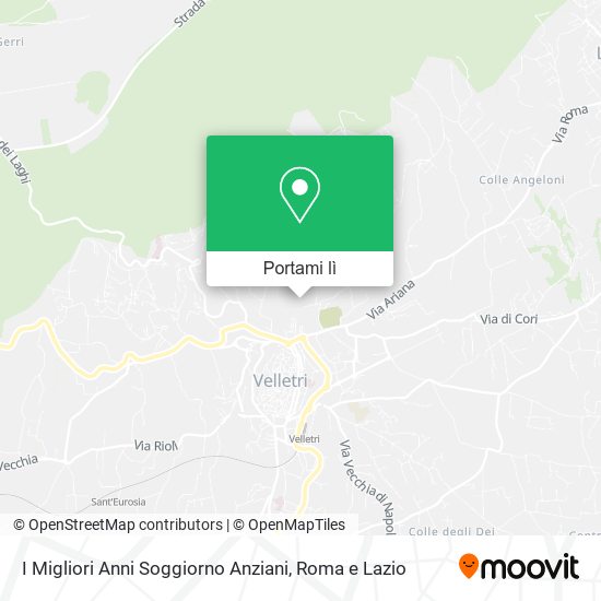 Mappa I Migliori Anni Soggiorno Anziani