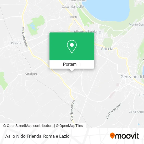 Mappa Asilo Nido Friends