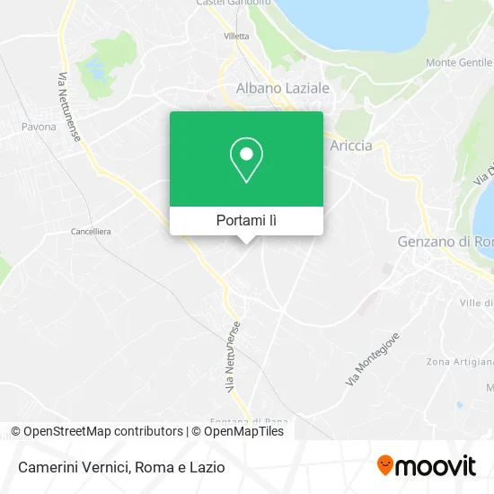 Mappa Camerini Vernici