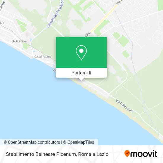 Mappa Stabilimento Balneare Picenum