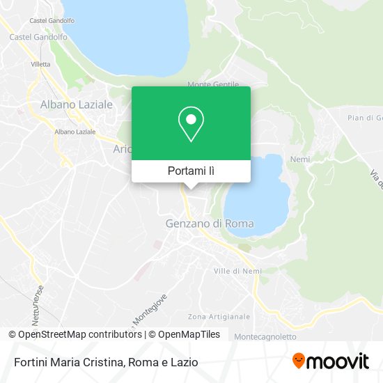 Mappa Fortini Maria Cristina