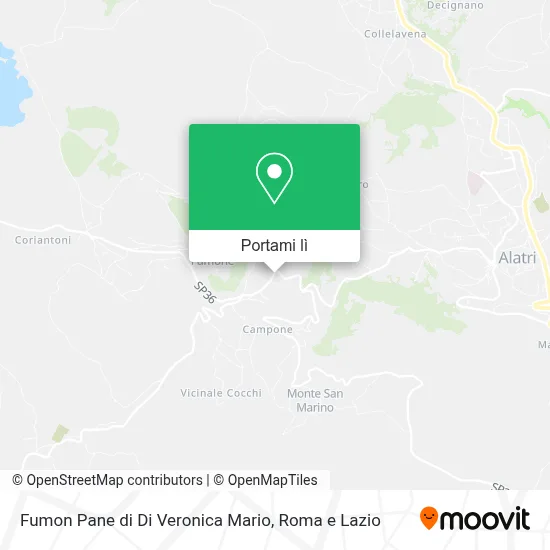 Mappa Fumon Pane di Di Veronica Mario