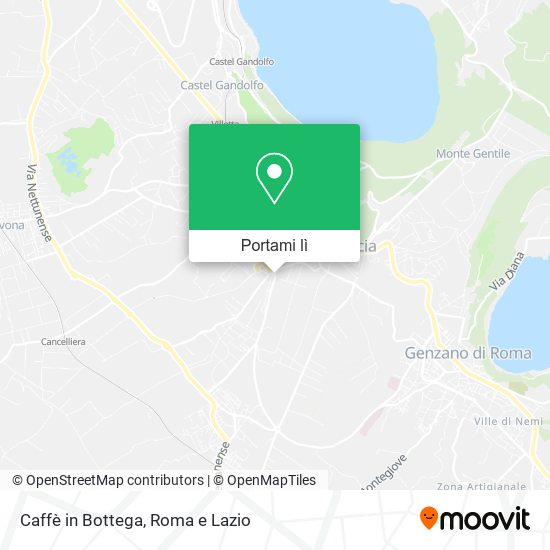 Mappa Caffè in Bottega