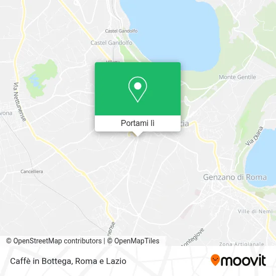 Mappa Caffè in Bottega