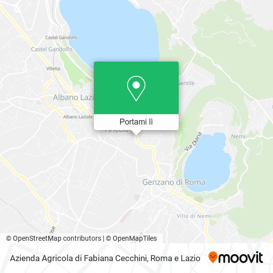 Mappa Azienda Agricola di Fabiana Cecchini