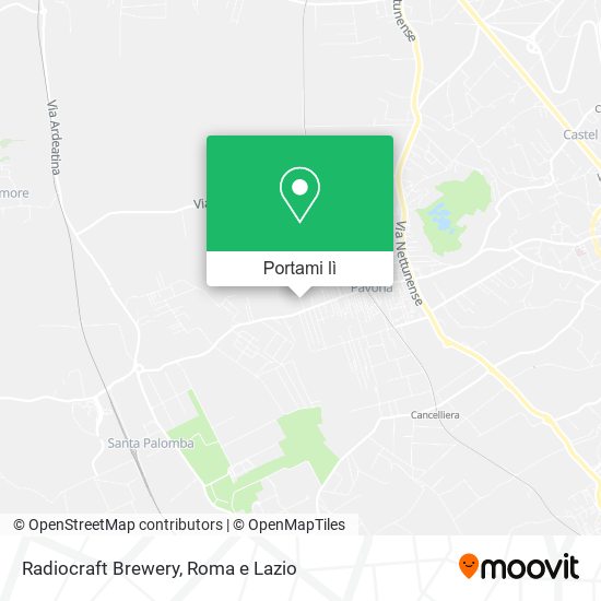 Mappa Radiocraft Brewery