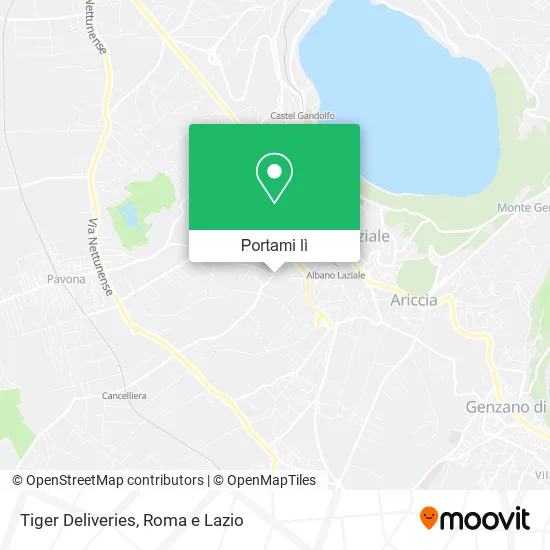 Mappa Tiger Deliveries