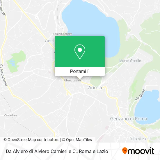 Mappa Da Alviero di Alviero Carnieri e C.