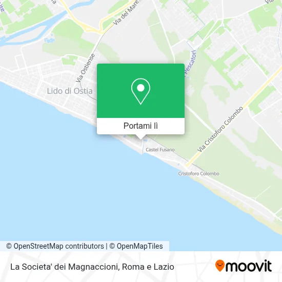 Mappa La Societa' dei Magnaccioni