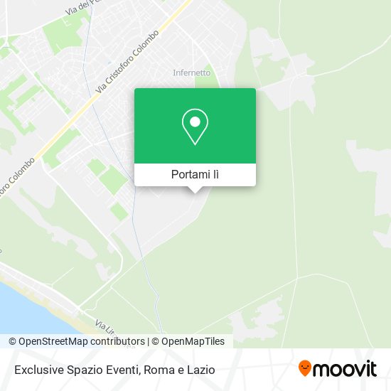 Mappa Exclusive Spazio Eventi