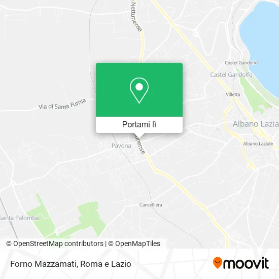 Mappa Forno Mazzamati