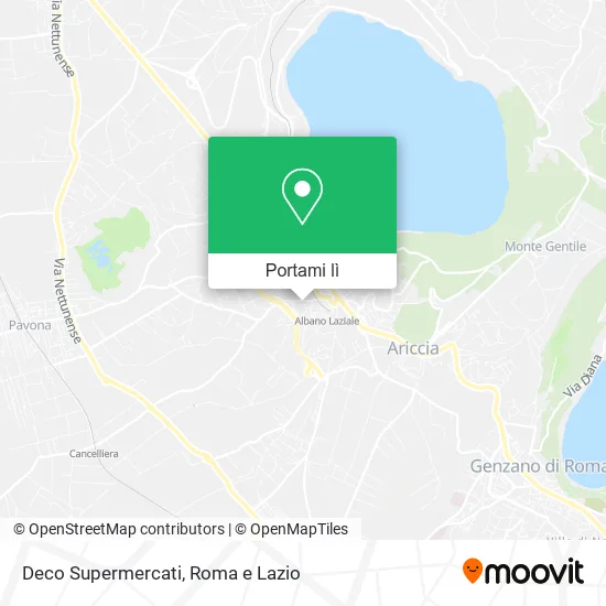 Mappa Deco Supermercati