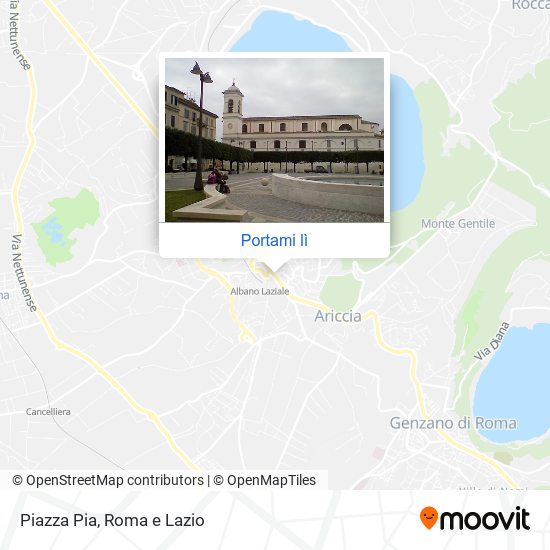 Mappa Piazza Pia