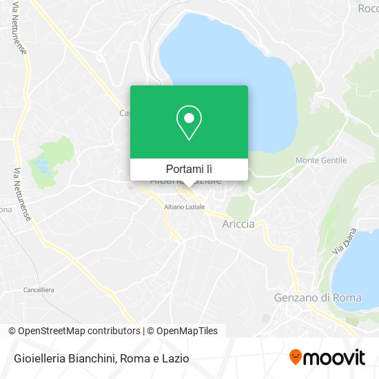Mappa Gioielleria Bianchini