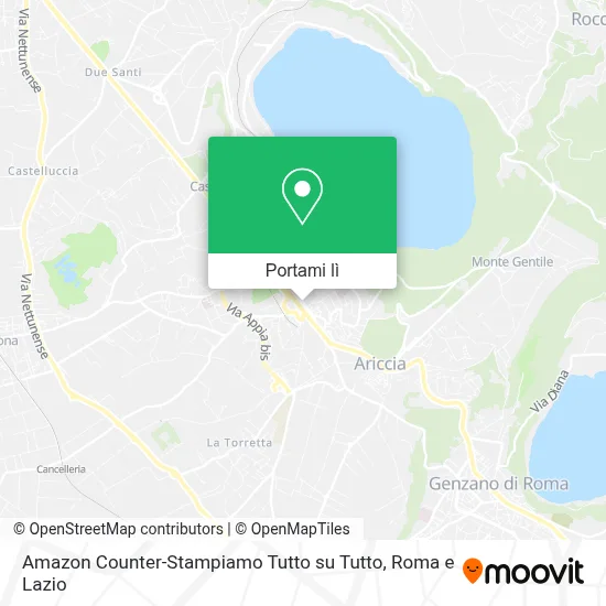 Mappa Amazon Counter-Stampiamo Tutto su Tutto