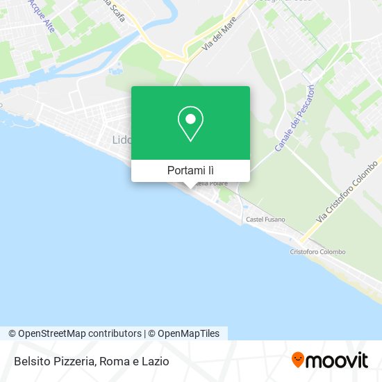 Mappa Belsito Pizzeria